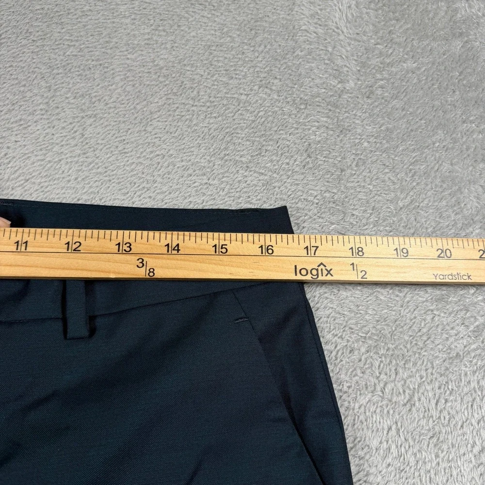 Gucci Uniform Dress Pants Mens 33 Dark Teal Flat Front Made In Bulgaria NWOT
